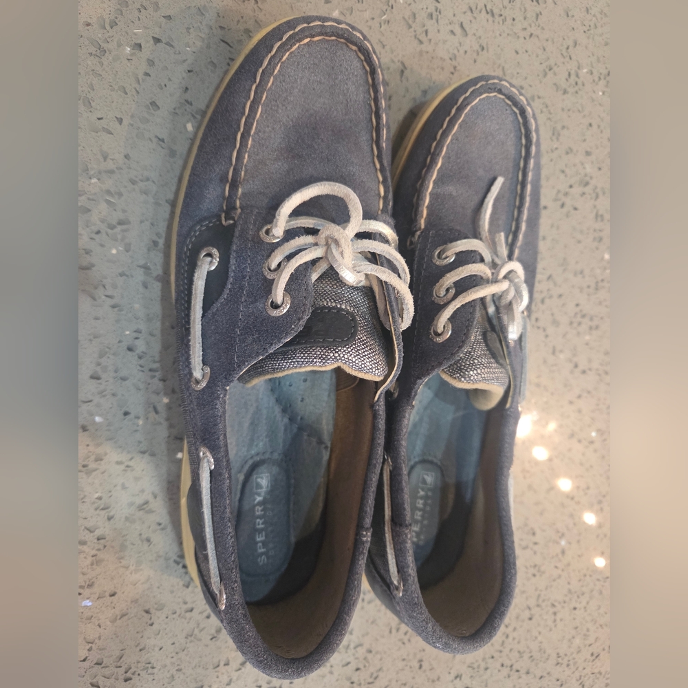 Sperry Women's Gray Boat Shoes